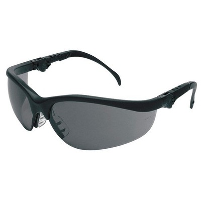 MCR SAFETY KD312 Safety Glasses,Gray 3NTN8