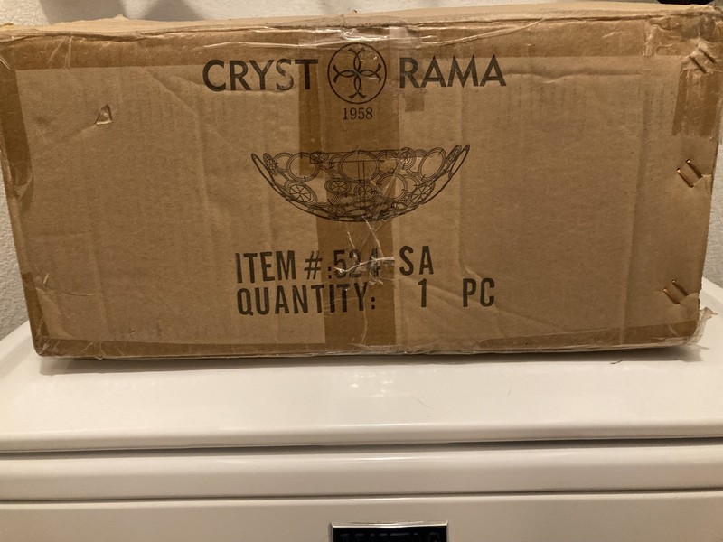 Crystorama Lighting  Palla series semi flush mount  model 524-SA light fixture