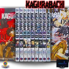 Kagurabachi Volume 1-9 Manga English Full Set Comic Books New by Takeru Hokazono