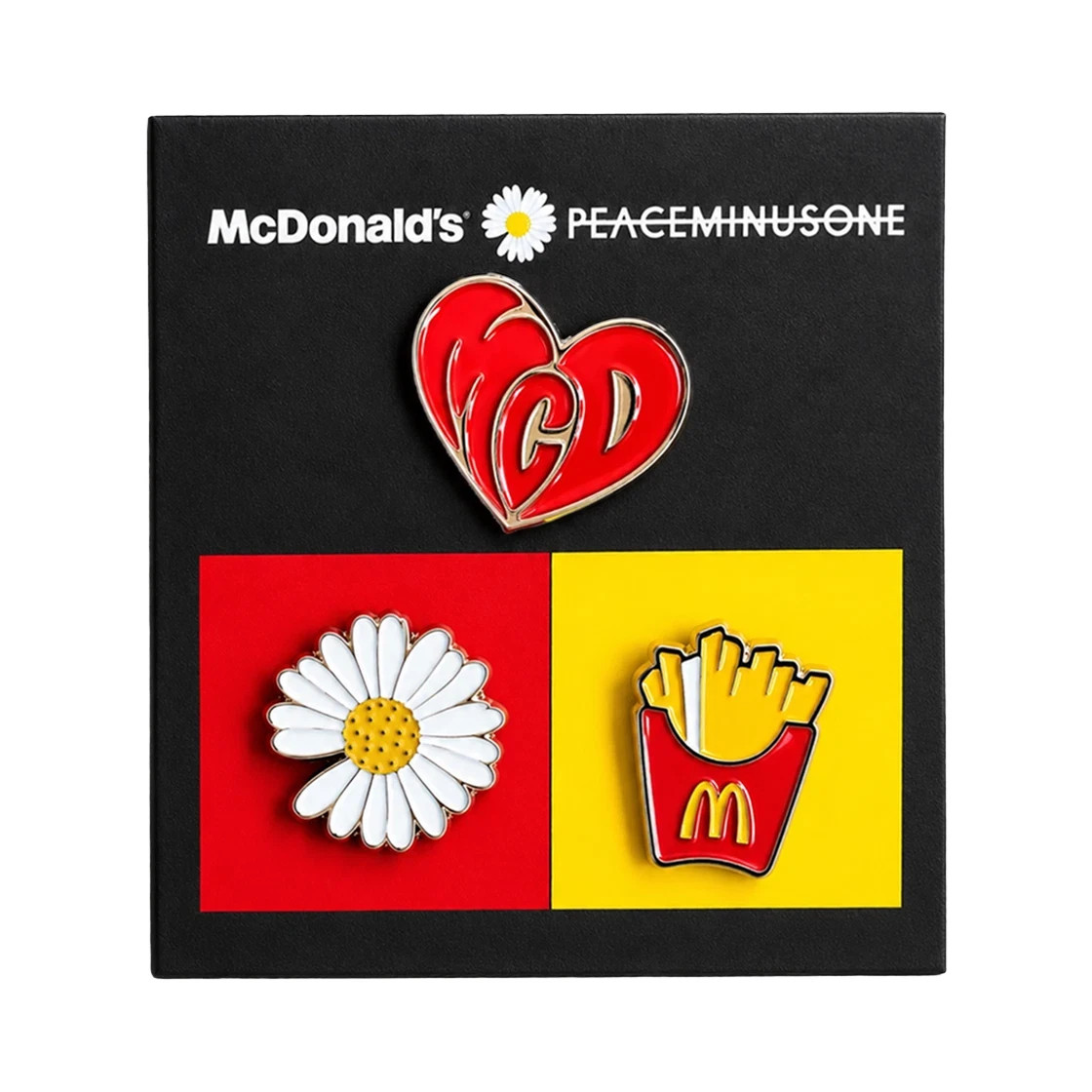 G-DRAGON GD x PEACEMINUSONE x McDonald's Official Photocard / Pin