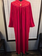 Intimate Style Velour Robe Housecoat NOS Vintage