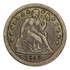 1852 Seated Liberty Dime Fine Condition
