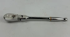 NEW Gearwrench 1/4" Drive Flex Head 90 Tooth Chrome Ratchet 7" Long 81012T