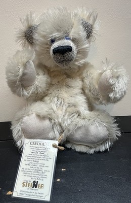 Seltener Steiner Hans Germany 2002 Teddybär Vintage Zertifikat 180 von 200 Polar