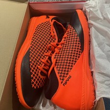 Puma Future 2.4 TT Soccer Football Boots Black Shocking Orange 104841-02 Size 13