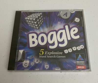 Boggle CD-ROM (PC, 1997) Jewel Case New Sealed Small Crack
