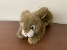 Vintage Russ Berrie Co Caress Soft Pet Hopps Bunny Rabbit Plush #1103 New Tags