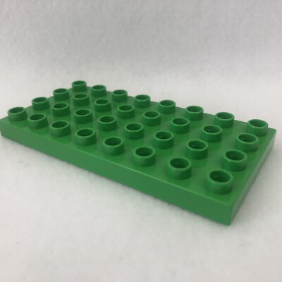LEGO 4672 Bright Green Duplo Plate 4 x 8 (x1) | eBay