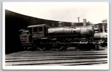 RPPC B&M Boston And Maine Locomotive 982 Railroad Train Real Photo Postcard W28