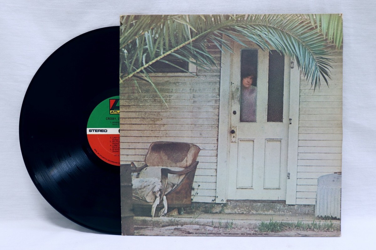 VINTAGE 1969 Crosby Stills Nash Vinyl Record Album SD-8229 | eBay