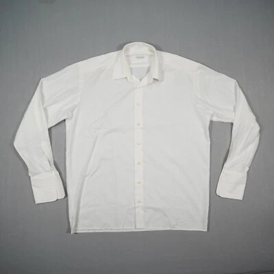 eterna EXCELLENT Herren Hemd Gr. 43 weiß unifarben Businesshemd Langarm Kentkrag - Bild 1 von 4