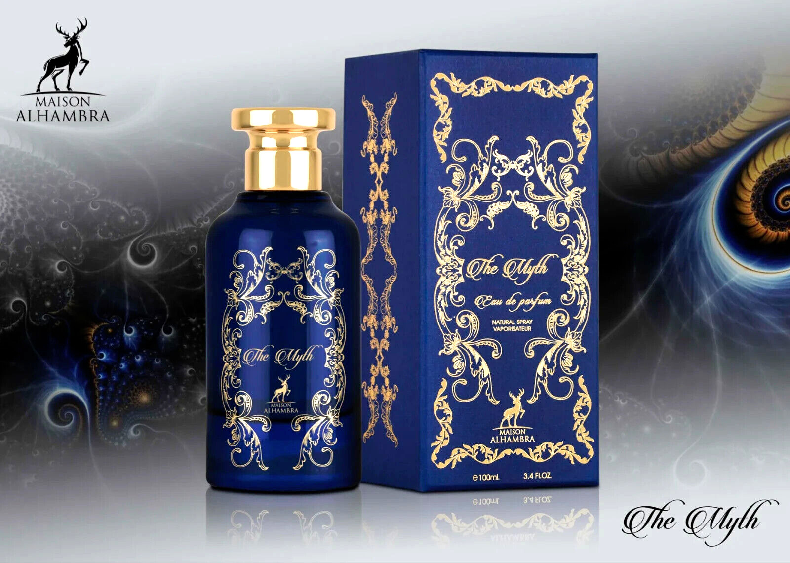 The Myth EDP Perfume By Maison Alhambra 100ML-Hot New Super Rich UAE Version 9190₽