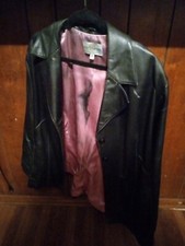Wilson Leather Ladies Jacket Two Side Pockets One Small Inside Pocket XXL. 25