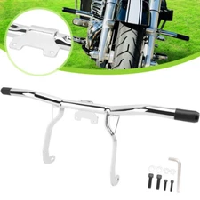 Chrome Front Engine Guard Highway Peg Crash Bar For Harley Road Glide 1997-2008