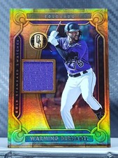 Warming Bernabel 2023 Chronicles Gold Standard SWATCHES #GSS-WB - Rockies RC