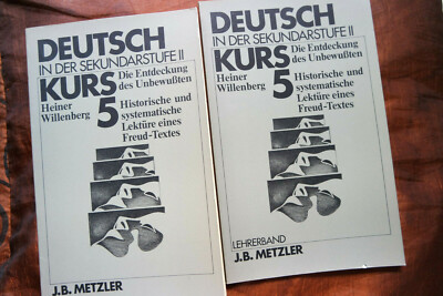 Deutsch Kurs Die Entdeckung des Unbewußten Freud 2 Bände Lehrer Schüler