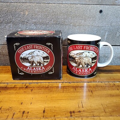 Arctic Circle Enterprises Alaska The Last Frontier Tourist Souvenir Coffee  Mug | eBay