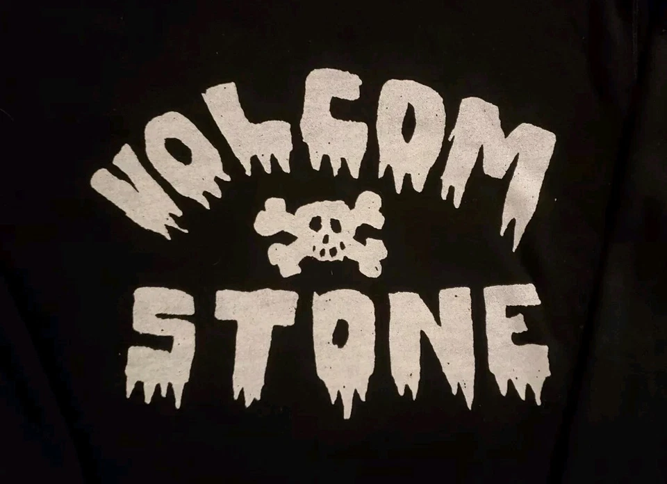 volcom pullover  Schwarz Größe M Vintage Skateboarding Pulli - Bild 2 von 4