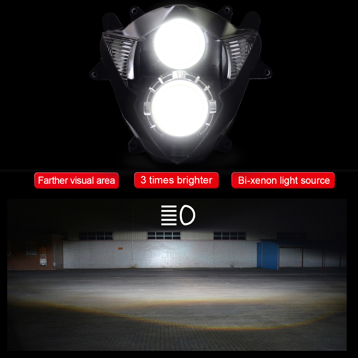 KT LED Headlight for Suzuki GSXR1000 GSX-R1000 2005-2006 | eBay