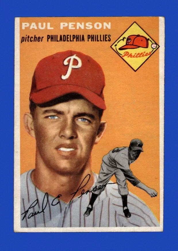 Paul Penson trading card