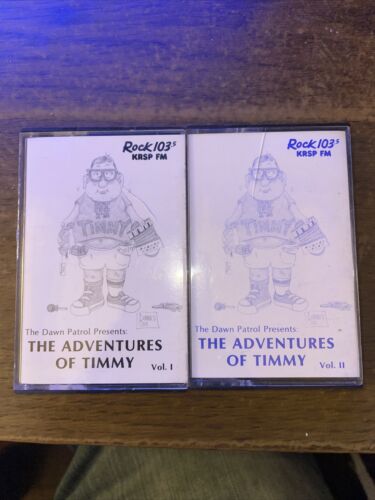 VINTAGE 103.5 KRSP FM THE DAWN PATROL PRESENTS:THE ADVENTURES OF TIMMY VOL 1 & 2