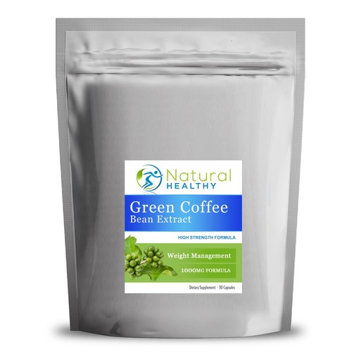 30 GREEN COFFEE BEAN SLIMMING PILLS FAT BURNER NATURAL WEIGHT