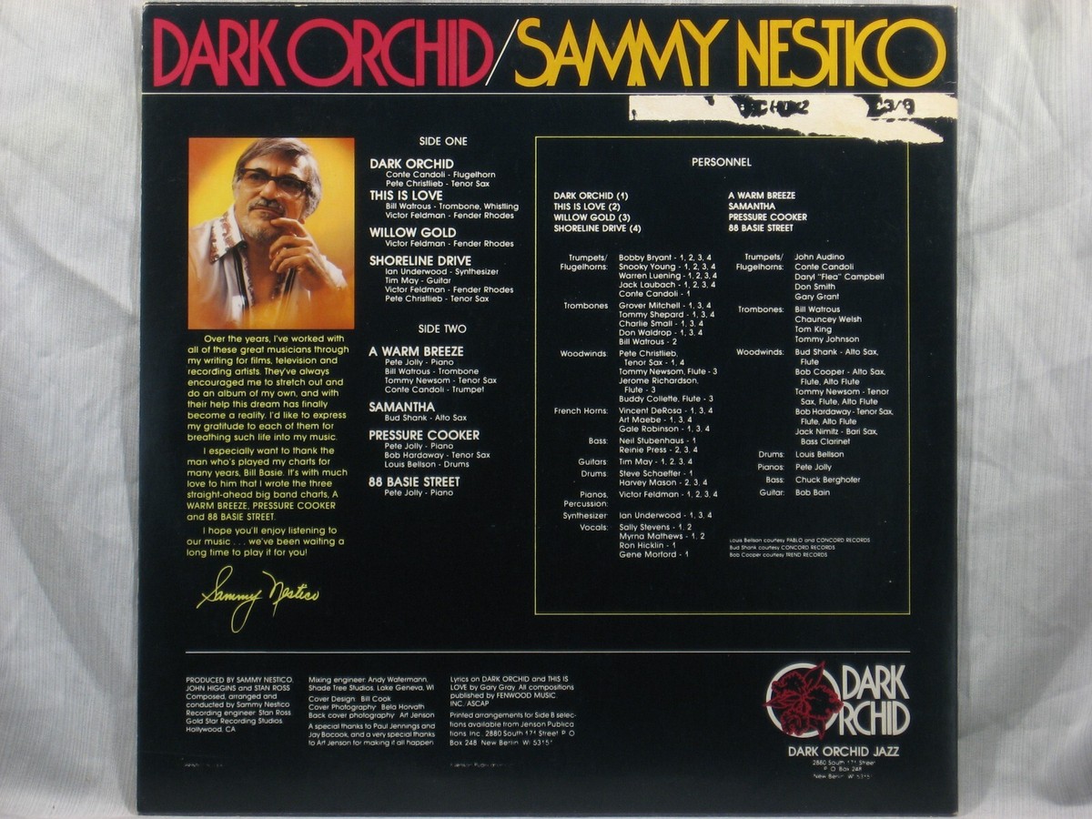Sammy Nestico - Dark Orchid - Dark Orchid Jazz 601-04018 | eBay
