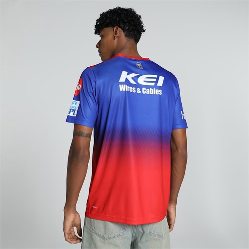 ROYAL CHALLENGERS BANGALORE Match Jersey RCB Mens Puma Replica Shirt IPL 2024 - Picture 4 of 7