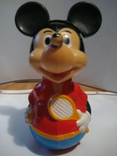 Culbuto Mickey – Educo – Made In France – Vintage Années 60/70 – Hauteur 21 Cm