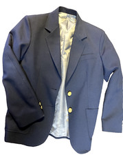 Executive Apparel Single-Breasted Unisex School Blazer (Size 12)