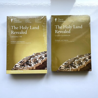 The Holy Land Revealed DVD Book Set Transcript Course Lectures 1-18 Jodi Magness