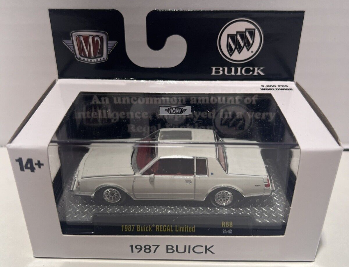 ミニカー M2 1987 Buick Regal Turbo T NEW 2024 M2 MACHINES