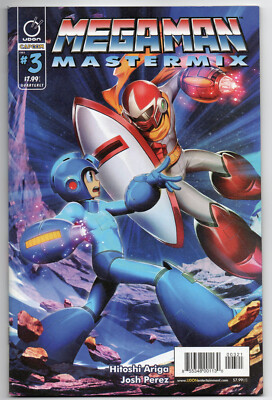 MEGA MAN MASTERMIX 3 - VARIANT COVER (MODERN AGE 2018) - 9.2