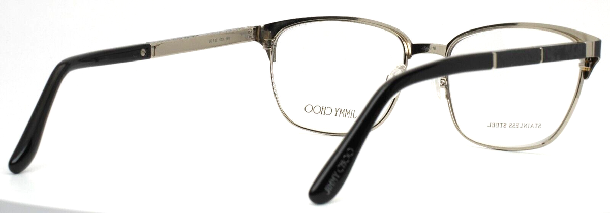 JIMMY CHOO 長方形フレムメカネ JC192 003 JIMMY CHOO JC192 003 Black Womens Square Full Rim Eyeglasses