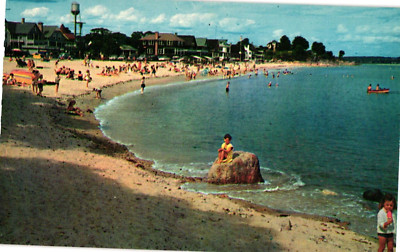 Postcard Cresent Beach Niantic, Connecticut