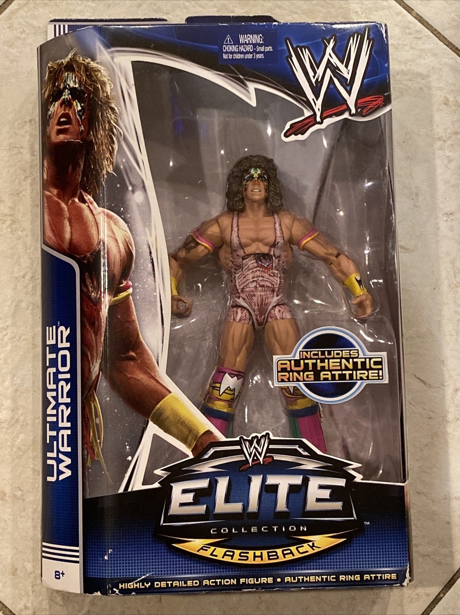 WWE Elite Collection Series #26 Ultimate Warrior Flashback Action