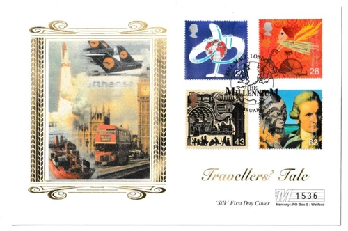2/2/1999 UK GB Cover - Travellers' Tale - Silk Cover - Pall Mall Special P/M