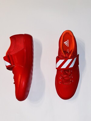 Adidas Adizero Shotput Shoe Red/White Men's Size 6 = Womens 7 *Worn Once*