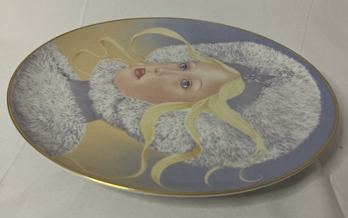 10” 1978 Princess Snowflake Decorative Wall Plate, Hutschenreuther, Limited Ed. - Picture 5 of 6