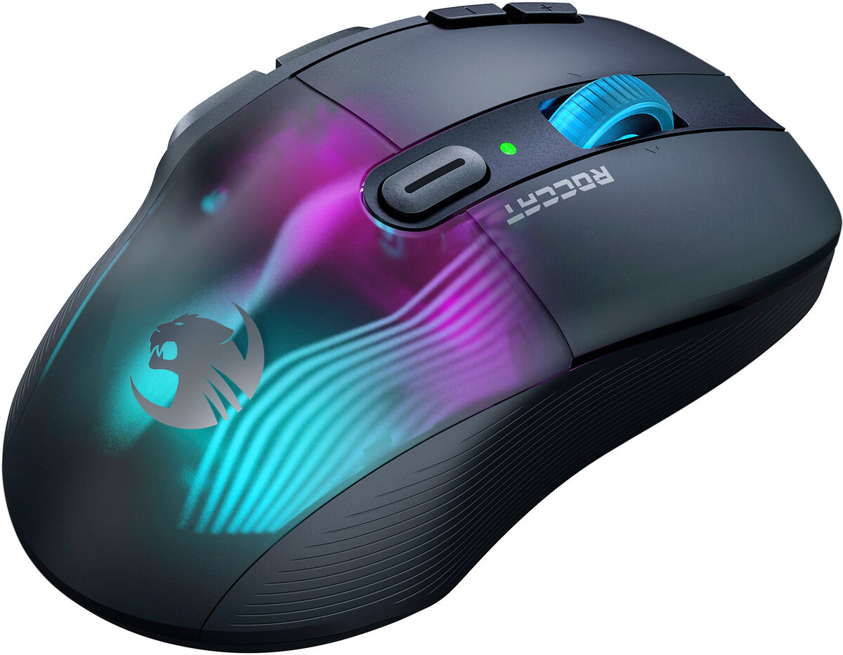 ROCCAT - Kone XP Air Wireless Optical Gaming Mouse with Charging Dock and  AIM