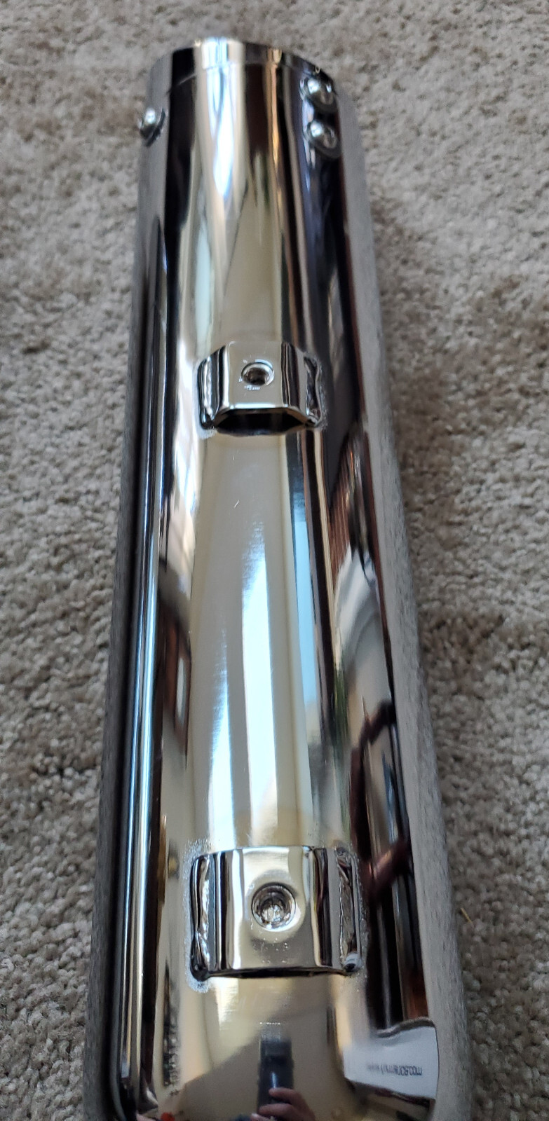 TAB Performance Chrome SlipOn Exhaust Pipes for '07 '17 Harley Softail eBay