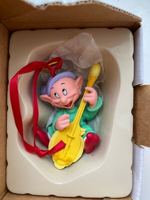 Grolier Disney Weihnachten Ornament Dopey Zwerg Tree Figur President Edition