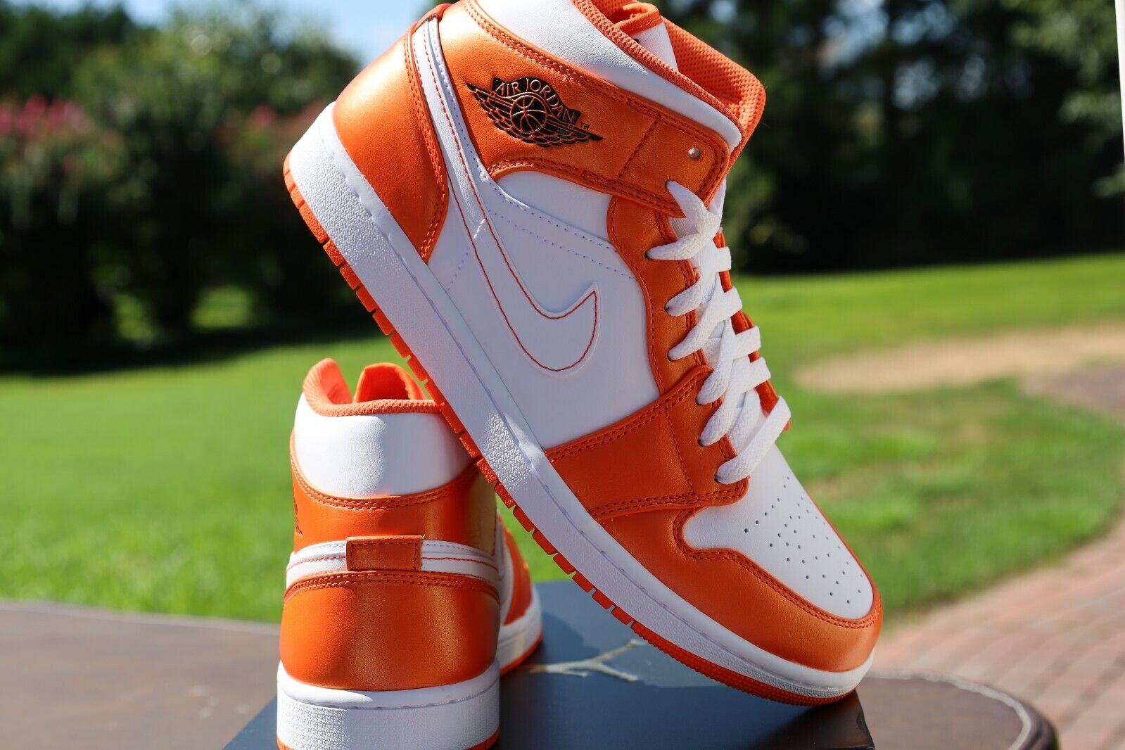 Orange Shoes.