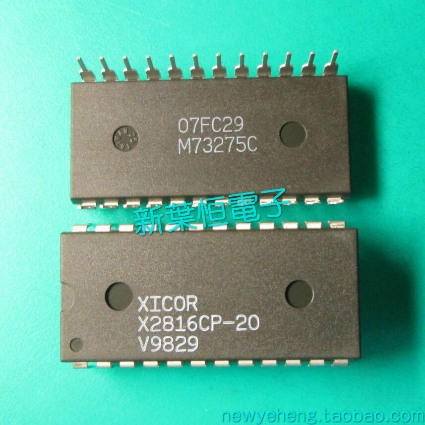 XIC X2816AD Qty Of 1 Per Lot 16K 2048 X 8 Bit 5 Volt Byte Alterable E2PROM - Foto 6