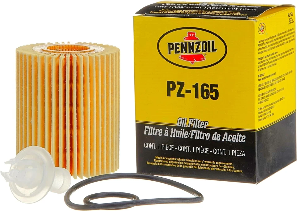 Filtro de aceite cartucho Pennzoil PL-165 igual que FRAM CH10158 para Toyota Lexus 06-23 Foto 4 de 4