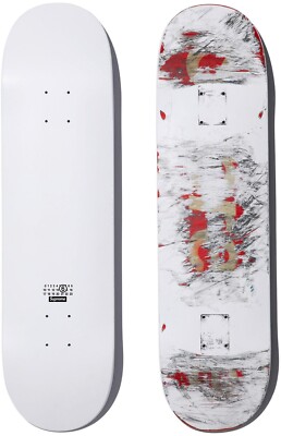 ✓ Supreme MM6 Maison Margiela Skate Deck Scratch Off 8.25