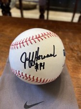 Jeff Hornacek Signed Baseball PSA DNA Coa Autographed Utah Jazz