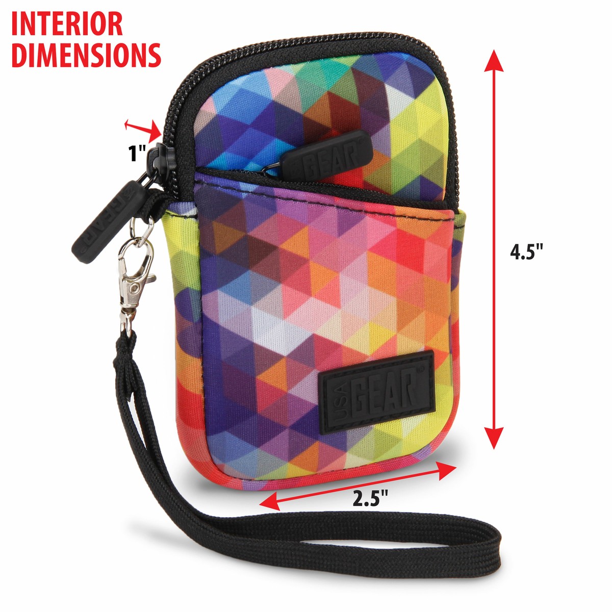 USA GEAR FlexARMOR Camera Case with Wrist Strap, Accessory