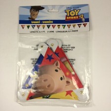 Toy Story 4 Jointed Banner 6 ft Birthday Party Supplies Paper Hanging Room Decor