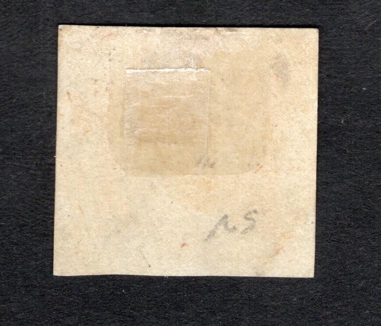 Uruguay 1861 stamp Mi#15b Forgery used CV=31$ lot 3